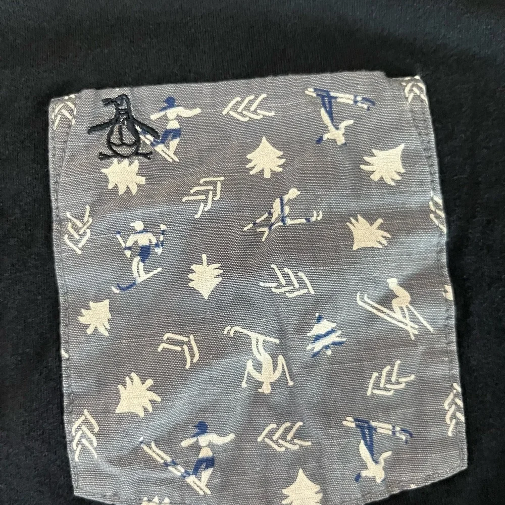 Original Penguin DARK SAPHIRE Men's Pocket Tee Size Large - Picture 3 of 6